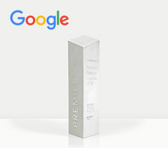 Google Premier Partner Awards 2018 顧客成長部門 第1位 受賞 イメージ