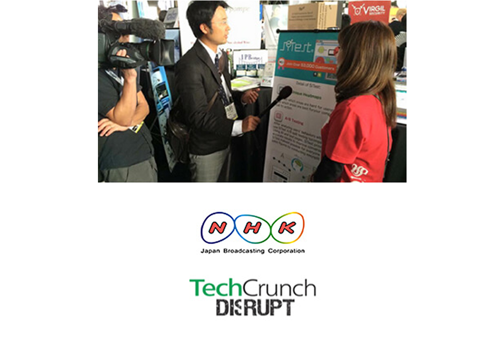「TechCrunch DISRUPT 2015」2015年9月22日(火) NHK様より取材・インタビュー